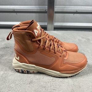 APL Techloom Defender Shoes Mens 10.5 Orange High Top Hiking Sneakers